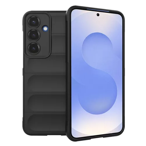 Techsuit - Magic Shield tok - Samsung Galaxy S25 - Fekete