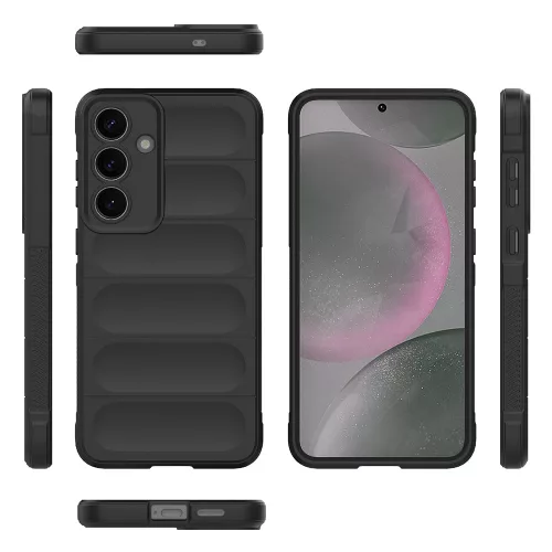 Techsuit - Magic Shield tok - Samsung Galaxy S25 Plus - Fekete