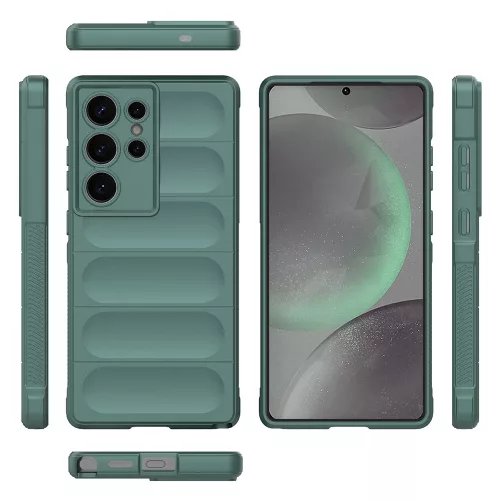 Techsuit - Magic Shield tok - Samsung Galaxy S25 Ultra - Fekete