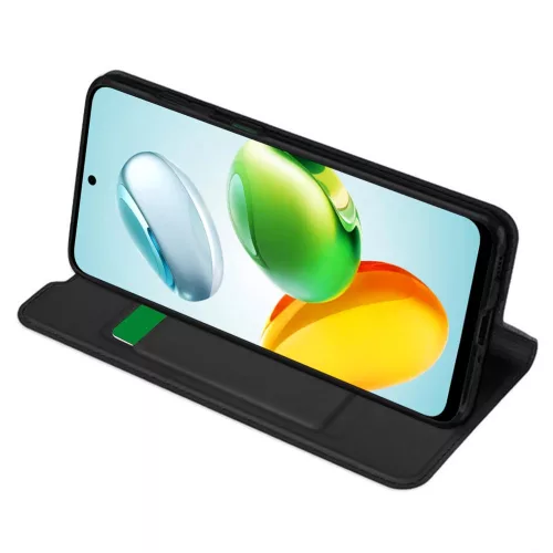 Techsuit - Magskin Book kinyitható tok - Honor 200 Smart / X7c - Fekete