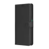Techsuit - Leather Folio kinyitható tok - Honor 200 Smart / X7c - Fekete