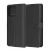 Techsuit - Leather Folio kinyitható tok - Honor 200 Smart / X7c - Fekete