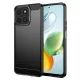 Techsuit - Carbon szilikon tok - Honor 200 Smart / X7c - Fekete