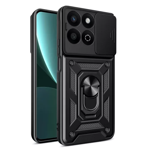 Techsuit - CamShield ütésálló tok - Honor 200 Smart / X7c - Fekete