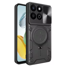   Techsuit - CamGuard Pro ütésálló tok - Honor 200 Smart / X7c - Fekete