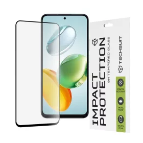   Techsuit - 111D Full Cover / Full Glue üvegfólia - Honor 200 Smart / X7c - Fekete széllel