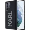 Karl Lagerfeld - 3D Design (KLHCS24L3DMBKCK) - Samsung Galaxy S24 Ultra - Rubber Glitter Logo