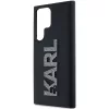 Karl Lagerfeld - 3D Design (KLHCS24L3DMBKCK) - Samsung Galaxy S24 Ultra - Rubber Glitter Logo