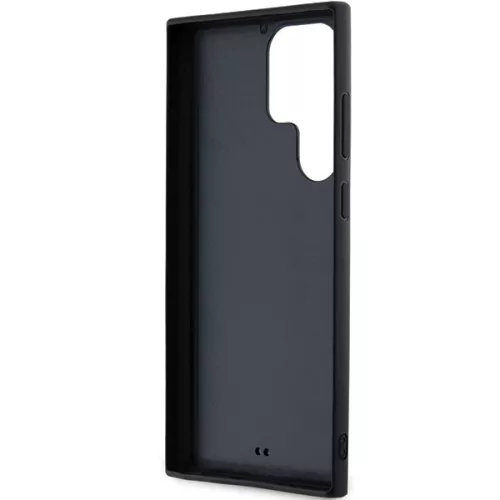 Karl Lagerfeld - 3D Design (KLHCS24L3DMBKCK) - Samsung Galaxy S24 Ultra - Rubber Glitter Logo
