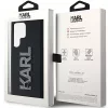 Karl Lagerfeld - 3D Design (KLHCS24L3DMBKCK) - Samsung Galaxy S24 Ultra - Rubber Glitter Logo