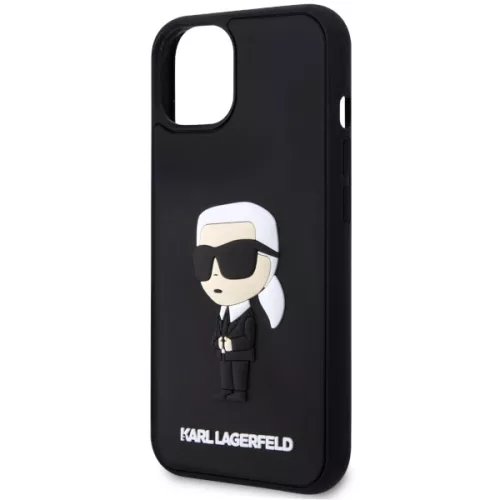 Karl Lagerfeld - 3D Design (KLHCP14M3DRKINK) - iPhone 14 Plus - Rubber Ikonik