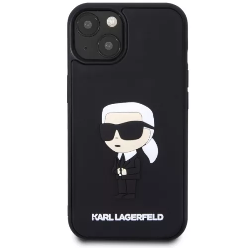 Karl Lagerfeld - 3D Design (KLHCP14M3DRKINK) - iPhone 14 Plus - Rubber Ikonik