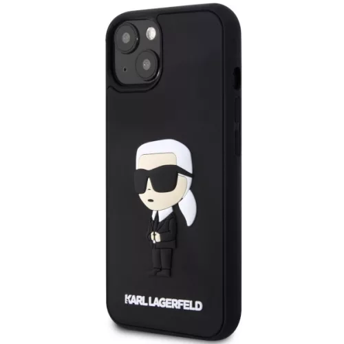 Karl Lagerfeld - 3D Design (KLHCP14M3DRKINK) - iPhone 14 Plus - Rubber Ikonik