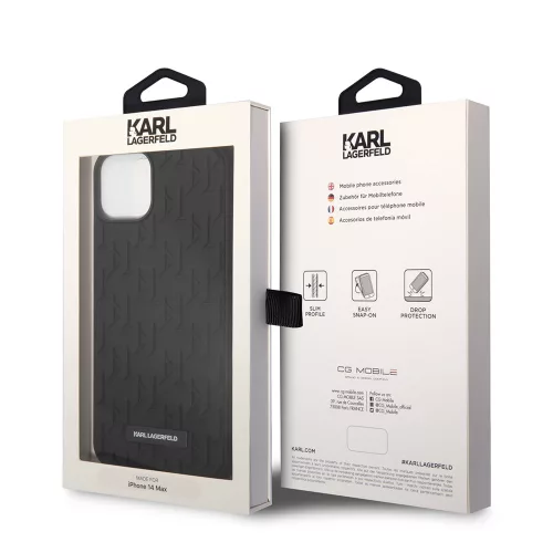 Karl Lagerfeld - 3D Design (KLHCP14MRUPKLPK) - iPhone 14 Plus - Monogram