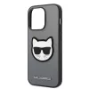 Karl Lagerfeld - Saffiano (KLHCP14LSAPCHG) - iPhone 14 Pro - Silver Choupette Head