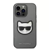 Karl Lagerfeld - Saffiano (KLHCP14LSAPCHG) - iPhone 14 Pro - Silver Choupette Head