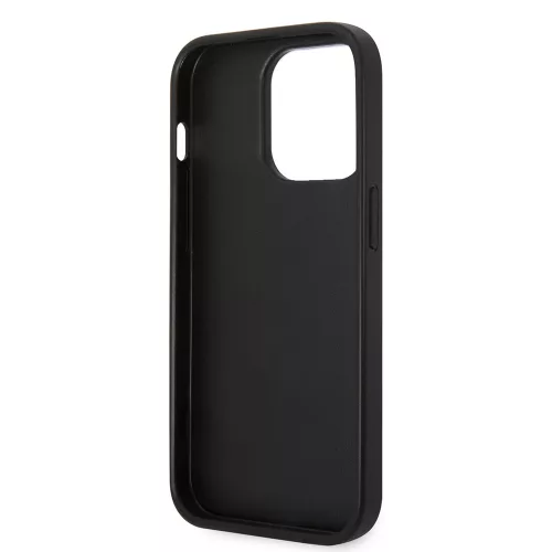Karl Lagerfeld - Saffiano (KLHCP14LSAPKHG) - iPhone 14 Pro - Silver Karl's Head