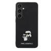 Karl Lagerfeld - Saffiano (KLHCS24MPSAKCMPK) - Samsung Galaxy S24 Plus - Karl&Choupette Metal Pin