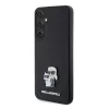 Karl Lagerfeld - Saffiano (KLHCS24MPSAKCMPK) - Samsung Galaxy S24 Plus - Karl&Choupette Metal Pin