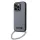Karl Lagerfeld - Saffiano Monogram Chain (KLHCP14LSACKLHPG) - iPhone 14 Pro - Silver