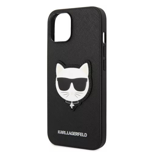 Karl Lagerfeld - Saffiano (KLHCP14MSAPCHK) - iPhone 14 Plus - Choupette Head