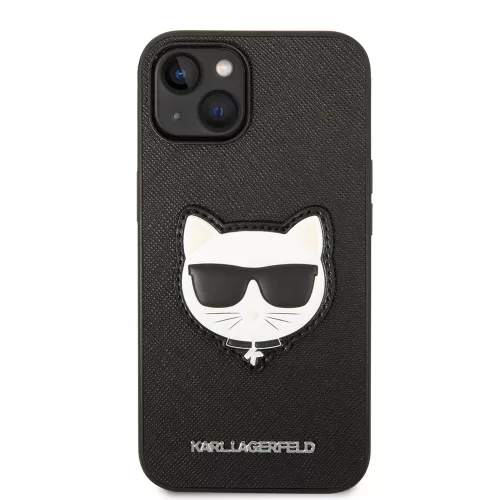 Karl Lagerfeld - Saffiano (KLHCP14MSAPCHK) - iPhone 14 Plus - Choupette Head