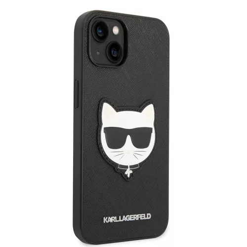 Karl Lagerfeld - Saffiano (KLHCP14MSAPCHK) - iPhone 14 Plus - Choupette Head