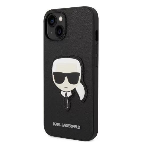 Karl Lagerfeld - Saffiano (KLHCP14MSAPKHK) - iPhone 14 Plus - Karl's Head