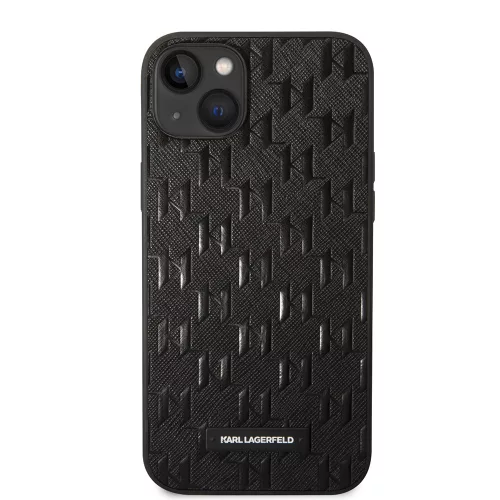Karl Lagerfeld - Saffiano (KLHCP14MSAKLHPK) - iPhone 14 Plus - Mono Metal Logo