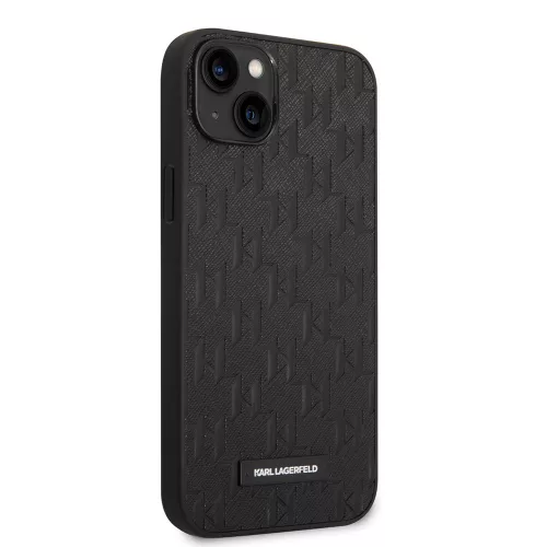 Karl Lagerfeld - Saffiano (KLHCP14MSAKLHPK) - iPhone 14 Plus - Mono Metal Logo