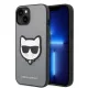 Karl Lagerfeld - Saffiano (KLHCP14MSAPCHG) - iPhone 14 Plus - Silver Choupette Head