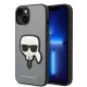 Karl Lagerfeld - Saffiano (KLHCP14MSAPKHG) - iPhone 14 Plus - Silver Karl's Head