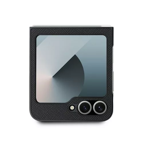 Karl Lagerfeld - Saffiano (KLHCZF6SAPKCNPK) - Samsung Galaxy Z Flip6 / Flip7 FE - Karl&Choupette Metal Pin