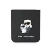 Karl Lagerfeld - Saffiano (KLHCZF6SAPKCNPK) - Samsung Galaxy Z Flip6 / Flip7 FE - Karl&Choupette Metal Pin