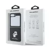 Karl Lagerfeld - Saffiano (KLHCZF6SAPKCNPK) - Samsung Galaxy Z Flip6 / Flip7 FE - Karl&Choupette Metal Pin