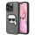 Karl Lagerfeld - Saffiano (KLHCP14XSAPKHG) - iPhone 14 Pro Max - Silver Karl's Head