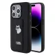 Karl Lagerfeld - Saffiano Gripstand (KLHCP15LGSACHPK) - iPhone 15 Pro - Choupette Pins