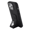 Karl Lagerfeld - Saffiano Gripstand (KLHCP15LGSACHPK) - iPhone 15 Pro - Choupette Pins