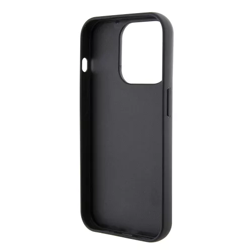 Karl Lagerfeld - Saffiano Gripstand (KLHCP15LGSACHPK) - iPhone 15 Pro - Choupette Pins