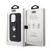 Karl Lagerfeld - Saffiano Gripstand (KLHCP15LGSACHPK) - iPhone 15 Pro - Choupette Pins