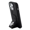 Karl Lagerfeld - Saffiano Gripstand (KLHCP15LGSAKCPK) - iPhone 15 Pro - Karl&Choupette Pins