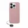Karl Lagerfeld - Saffiano Rhinestones&Charm (KLHCP15LPSAKDGCP) - iPhone 15 Pro - Pink