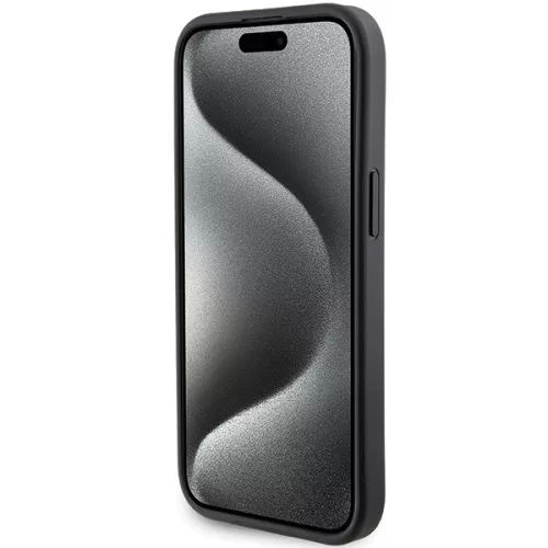 Karl Lagerfeld - Saffiano Gripstand (KLHCP15MGSACHPK) - iPhone 15 Plus - Choupette Pins