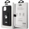 Karl Lagerfeld - Saffiano Gripstand (KLHCP15MGSACHPK) - iPhone 15 Plus - Choupette Pins