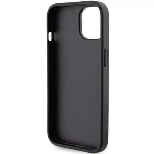 Karl Lagerfeld - Saffiano Gripstand (KLHCP15MGSAKCPK) - iPhone 15 Plus - Karl&Choupette Pins