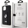 Karl Lagerfeld - Saffiano Gripstand (KLHCP15MGSAKCPK) - iPhone 15 Plus - Karl&Choupette Pins