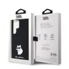 Karl Lagerfeld - Silicone (KLHCS24LSMHCNPK) - Samsung Galaxy S24 Ultra - Choupette Metal Pin