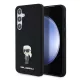 Karl Lagerfeld - Silicone (KLHCS24MSMHKNPK) - Samsung Galaxy S24 Plus - Ikonik Metal Pin