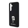 Karl Lagerfeld - Silicone (KLHCS24MSMHKNPK) - Samsung Galaxy S24 Plus - Ikonik Metal Pin
