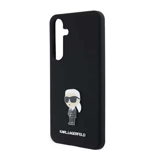 Karl Lagerfeld - Silicone (KLHCS24MSMHKNPK) - Samsung Galaxy S24 Plus - Ikonik Metal Pin